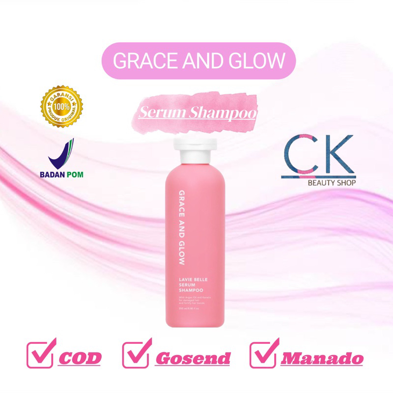 MANADO | Grace and Glow Lavie Belle Hair Serum Shampoo 250 ML  | Original