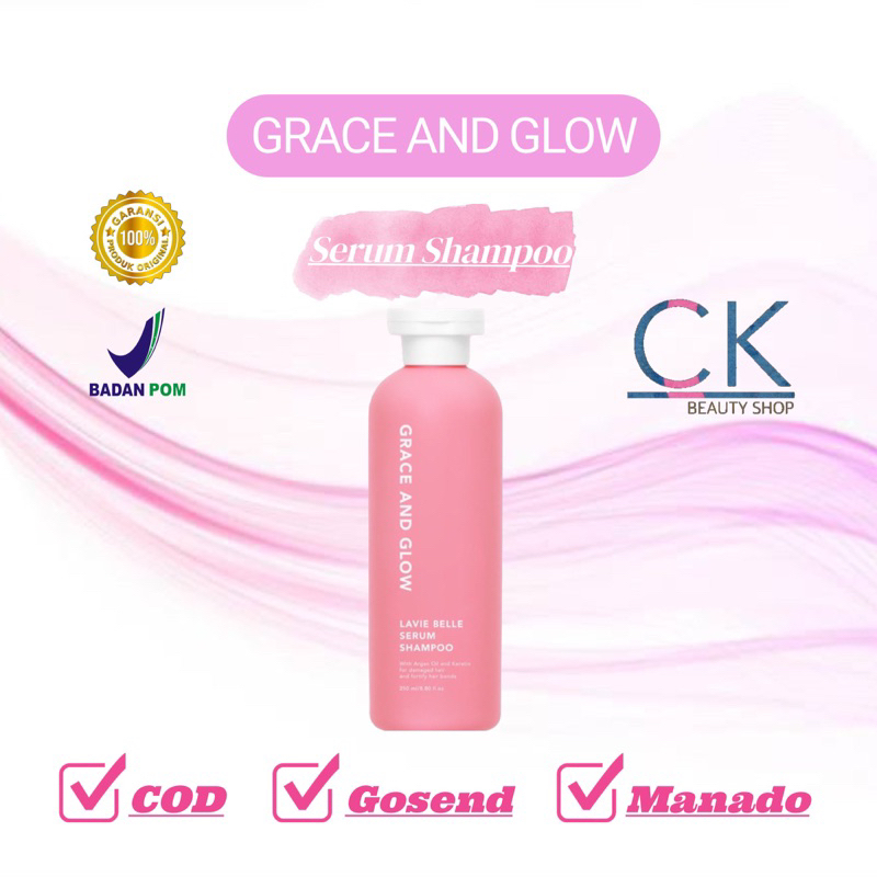 MANADO | Grace and Glow Lavie Belle Hair Serum Shampoo 250 ML  | Original