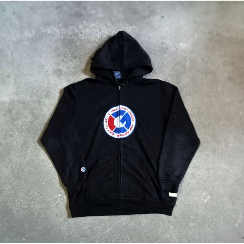 Vintage Y2k Hoodie G Unit Clothing Basic Center Logo Not Joker Brand Or Ecko Or Fubu