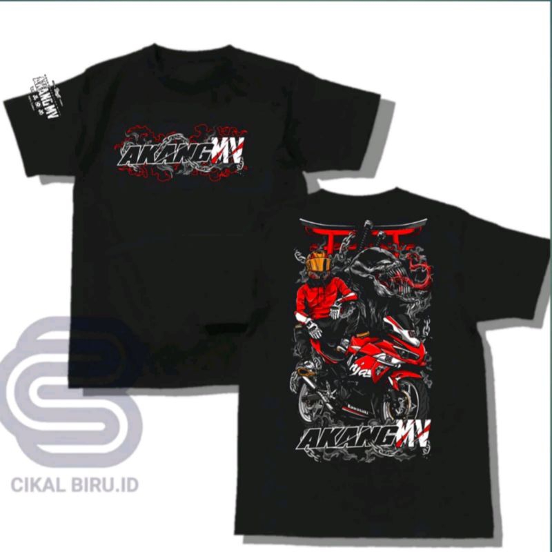 NEW KAOS AKANG MV ORIGINAL - EDISI RED NINJA 250