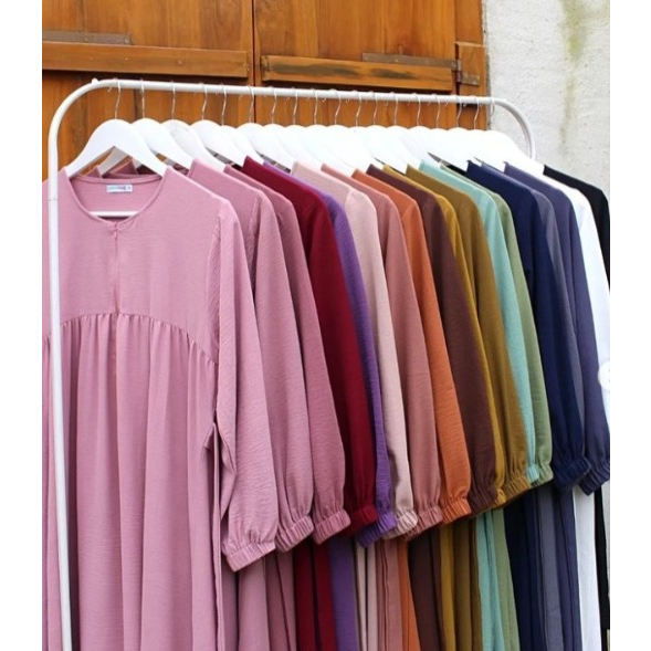Gamis Naya | Gamis Crincle | Gamis Pelangi Hijab | Crincle Dress