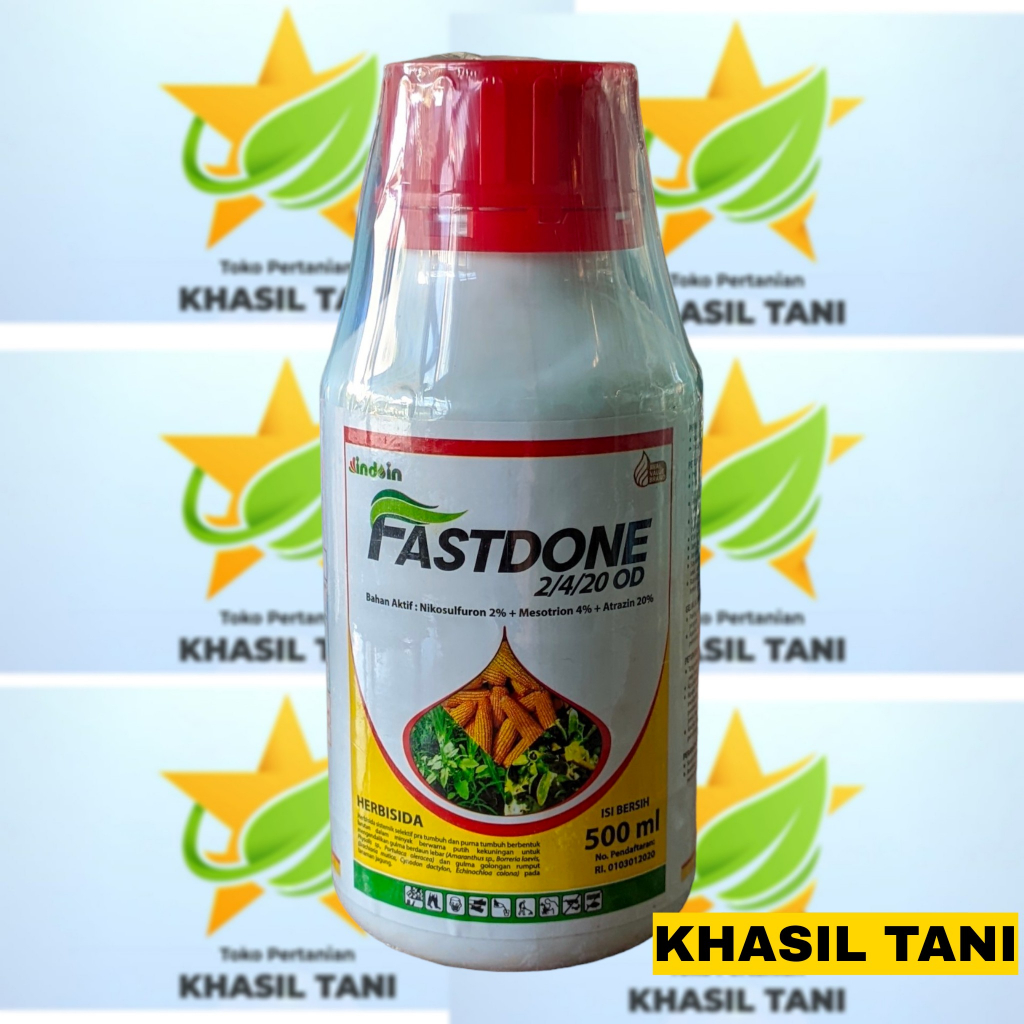 Herbisida Fastdone fast done 2/4/20/OD Netto 500ml - Indoin