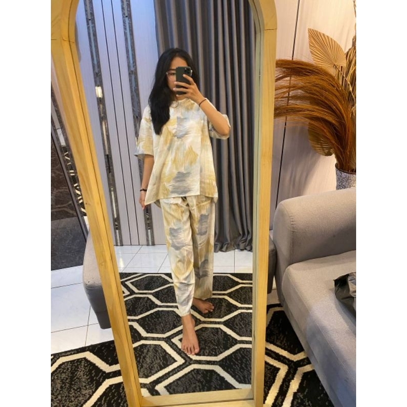 PIYAMA RAYON PREMIUM | PIYAMA PANJANG | PIYAMA HIJAB |BAJU TIDUR WANITA |PIYAMA BUSUI