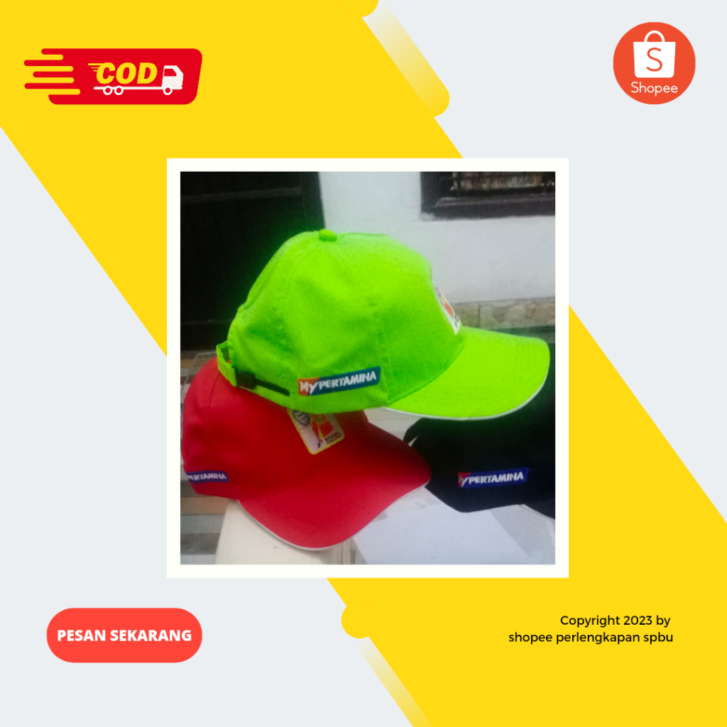 Topi Staff SPBU | Topi Pengawas SPBU | Topi Operator SPBU | Topi CS SPBU