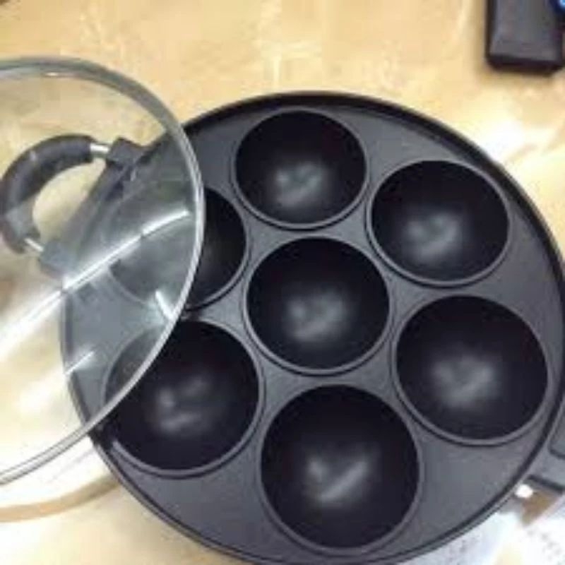 CETAKAN KUE APEM 7 LUBANG CEKUNG HAPPYCALL