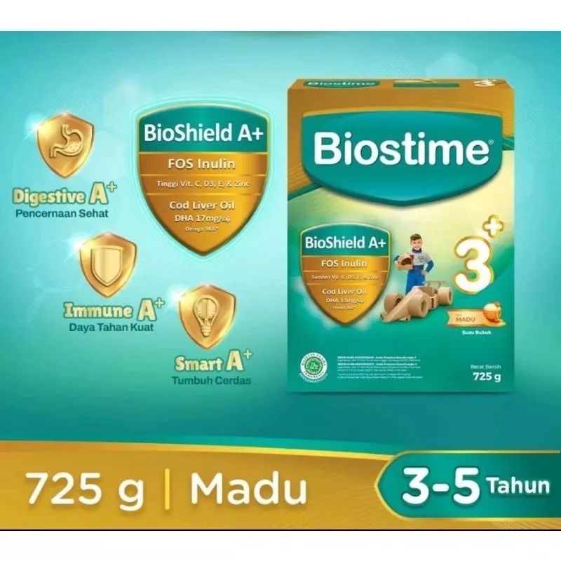 Biostime 3+ Madu Vanila 725gr