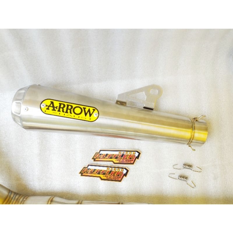 Knalpot Racing ARROW Fullsett Ninja250 R25 MT25 CBR250