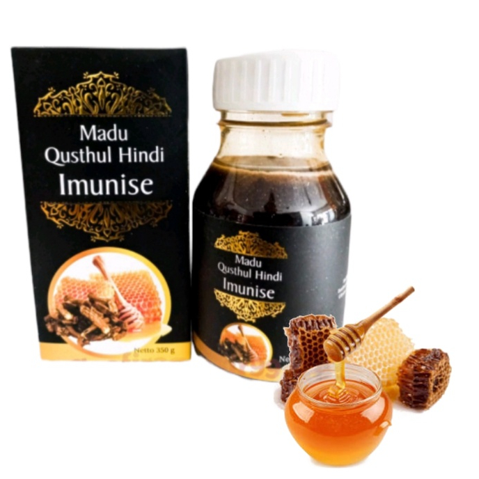 Madu Qusthul Hindi IMUNISE Imunbooster Menyehatkan Paru-paru 350gr Original
