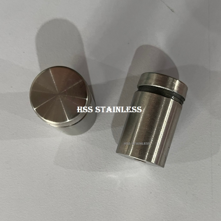 PEN IKLAN / PIN KACA / PAKU KRAN 1"INCH X 3CM STAINLESS SUS 304 - Baut Akrilik / Baut Kaca / Sign Bo