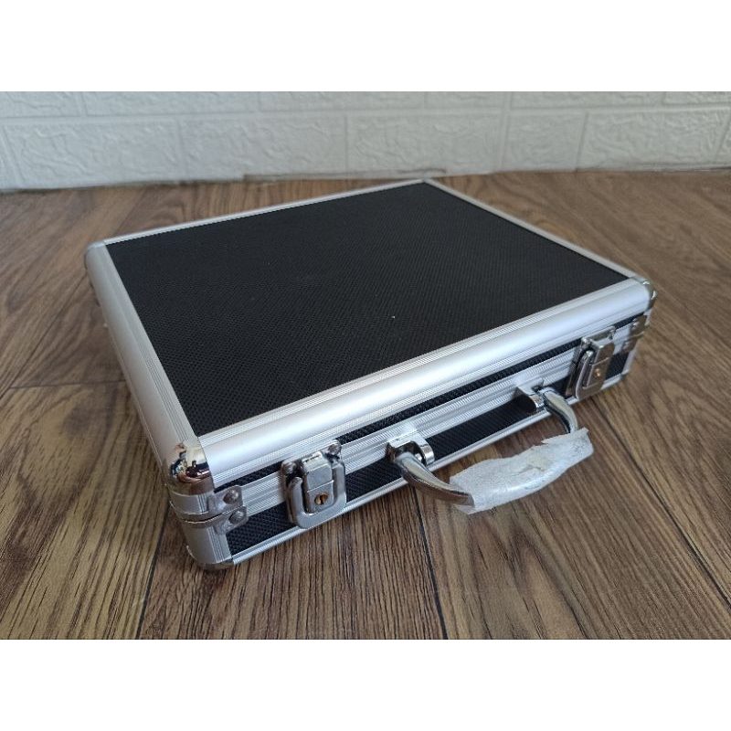 Tas Senjata Handgun Pistol Airsoftgun Alumunium / Koper Senjata Handgun Pistol Airsoftgun / Hardcase