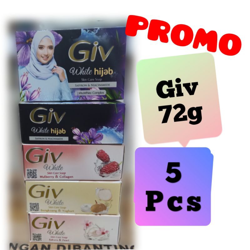 GIV SABUN MANDI GIV sabun Giv sabun batang GIV 72g RENDOM