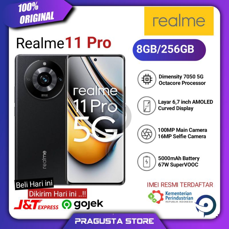 [SECOND] REALME 11 PRO 8/256GB SECOND 100% ORI Garansi Resmi 1 Tahun