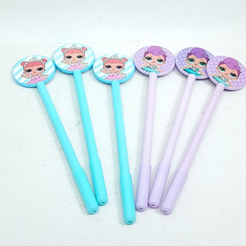 

Bolpoin Gel Bentuk Cermin/Motif LOL Lucu 9052