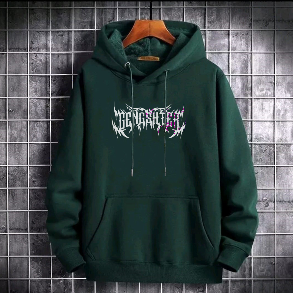 Jaket Hoodie Distro Motif Metalica Gengshter Pria Bahan Distro Premium Tebal
