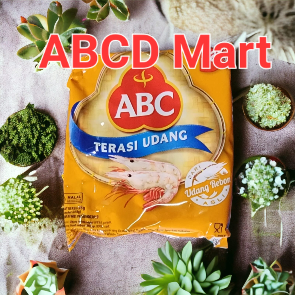 

Terasi udang ABC - 1 pack isi 20 sachet
