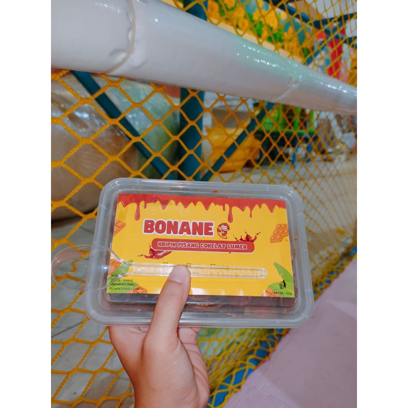 

Bonane keripik pisang coklat