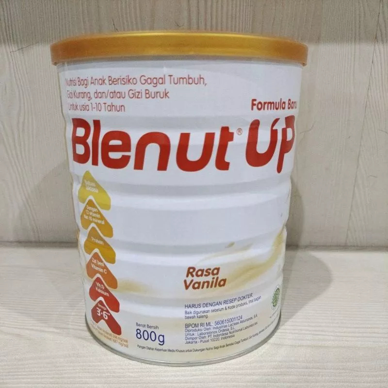 

BLENUT UP 400gr - 800gr | Susu Penambah Berat dan Tinggi Badan