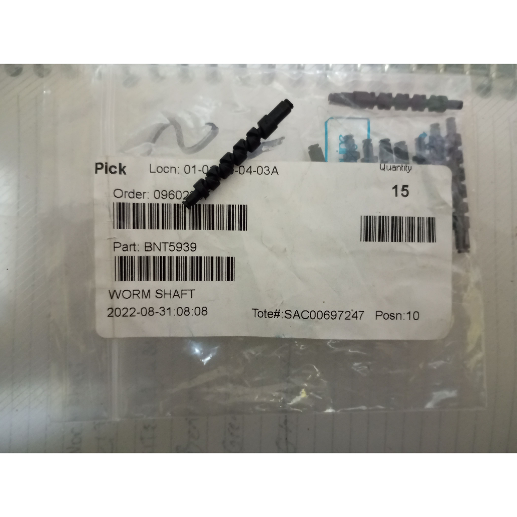 wormshaft shimano slx 151 original