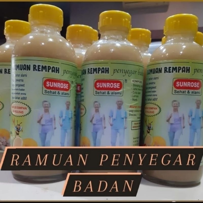 

SUNROSE Ramuan Penyegar Badan 5 Rasa