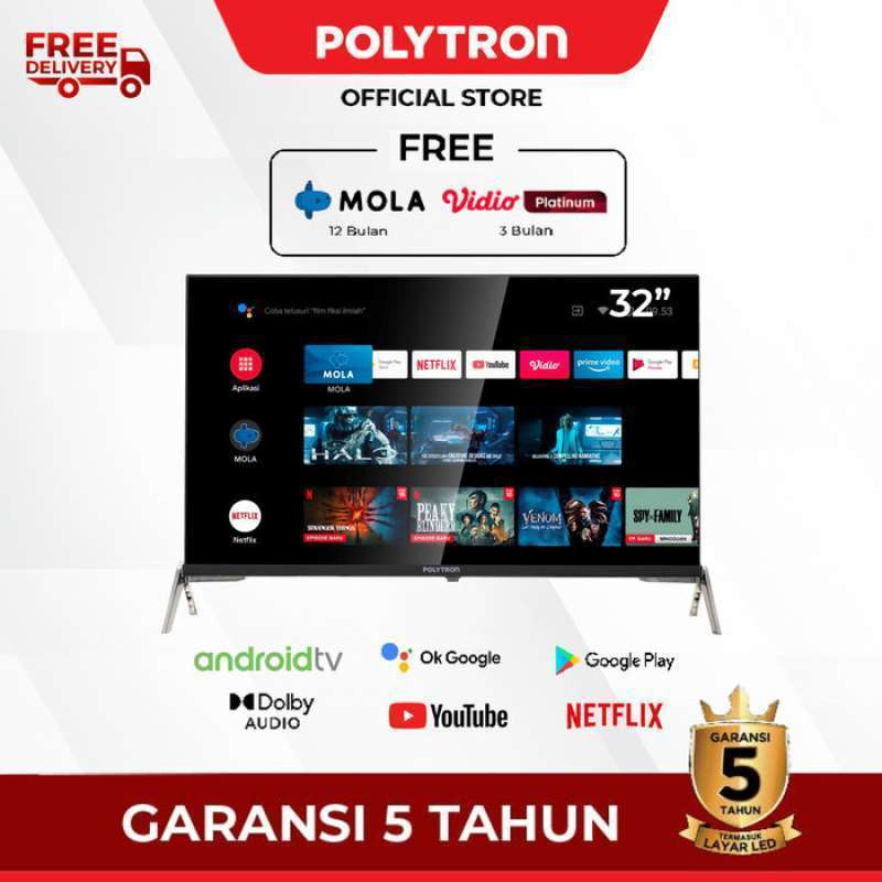 POLYTRON PLD 32AG5959 Smart Android TV [32 Inch]