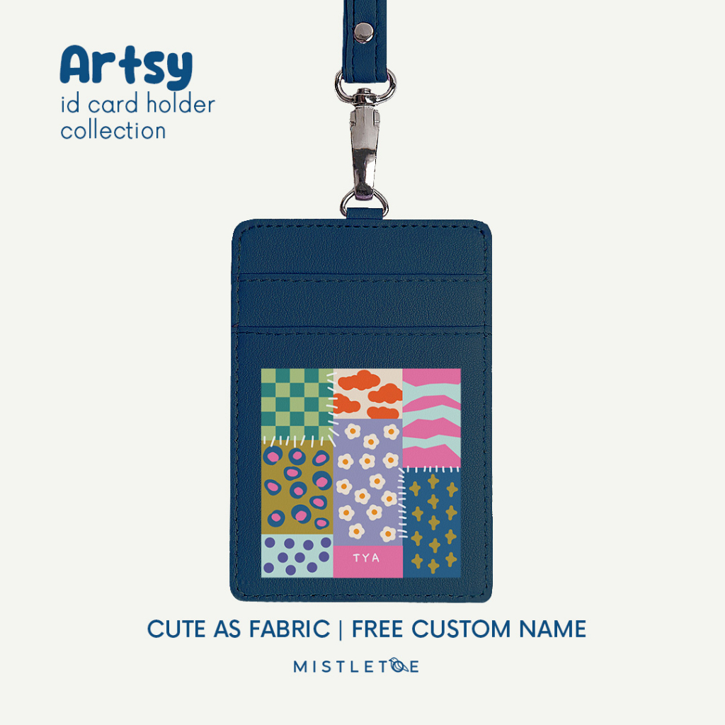 

Artsy Custom ID Card Holder - Lanyard - Name Tag