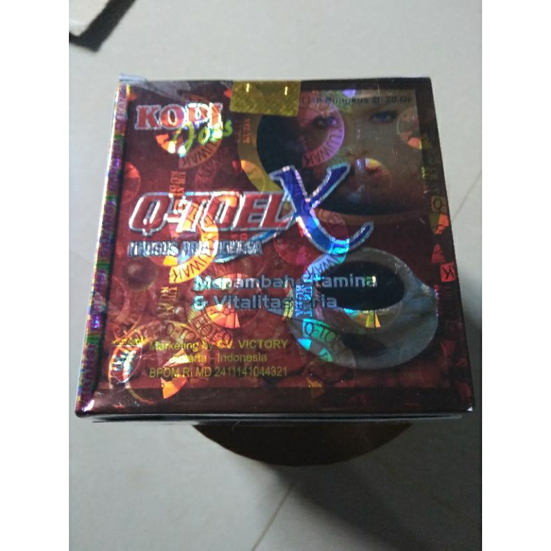 Paket 50 Box Kopi jos Q toel X Original