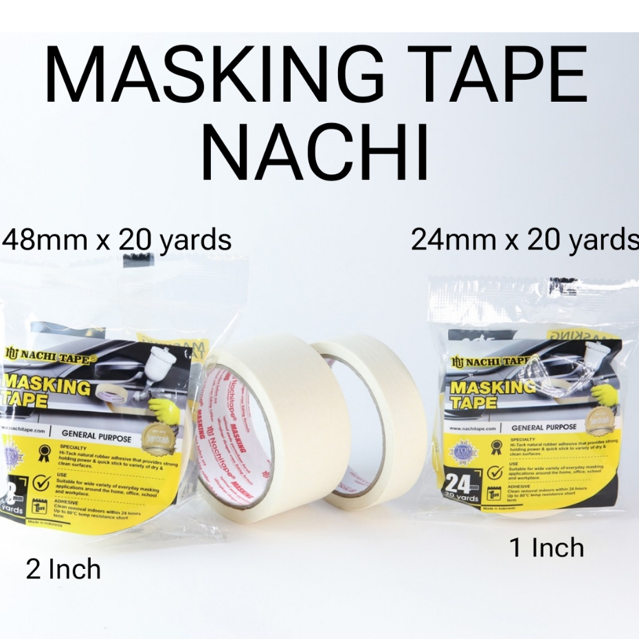

MASKING TAPE NACHI/ ISOLASI KERTAS