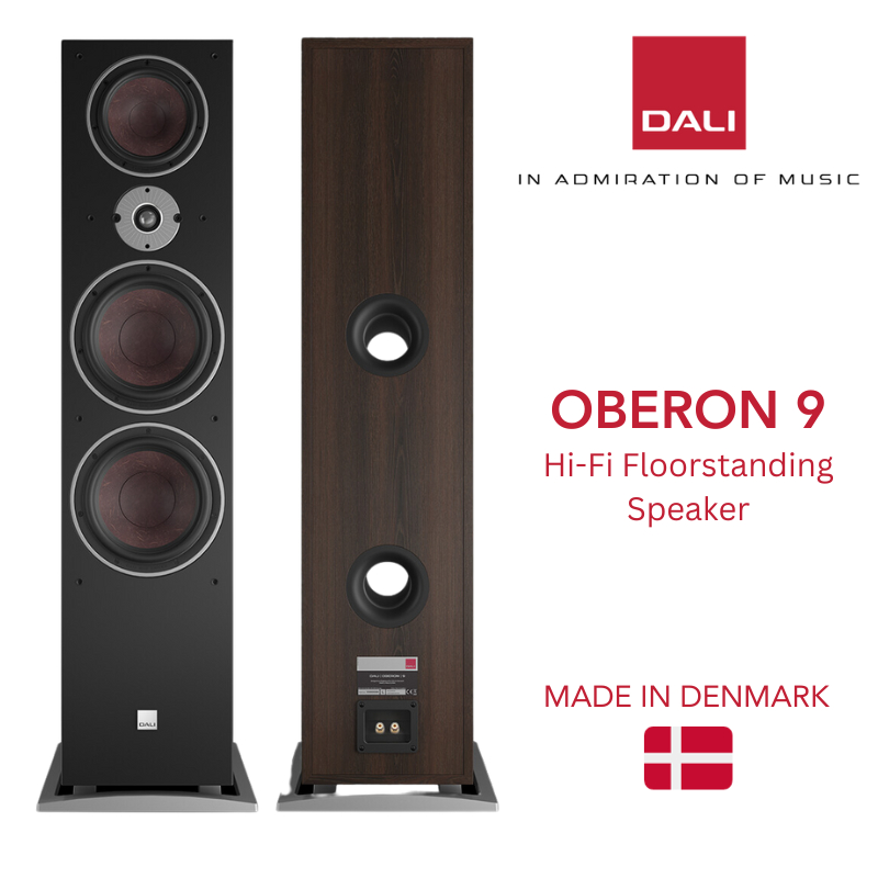 DALI OBERON 9 HIFI FLOORSTANDING SPEAKER PAIR MADE IN DENMARK