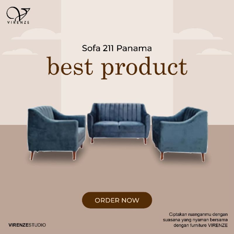 Sofa 211 Solo Sofa Minimalis Panama Jateng Semarang Salatiga Surakarta Sragen Jatim Ngawi Madiun Sur