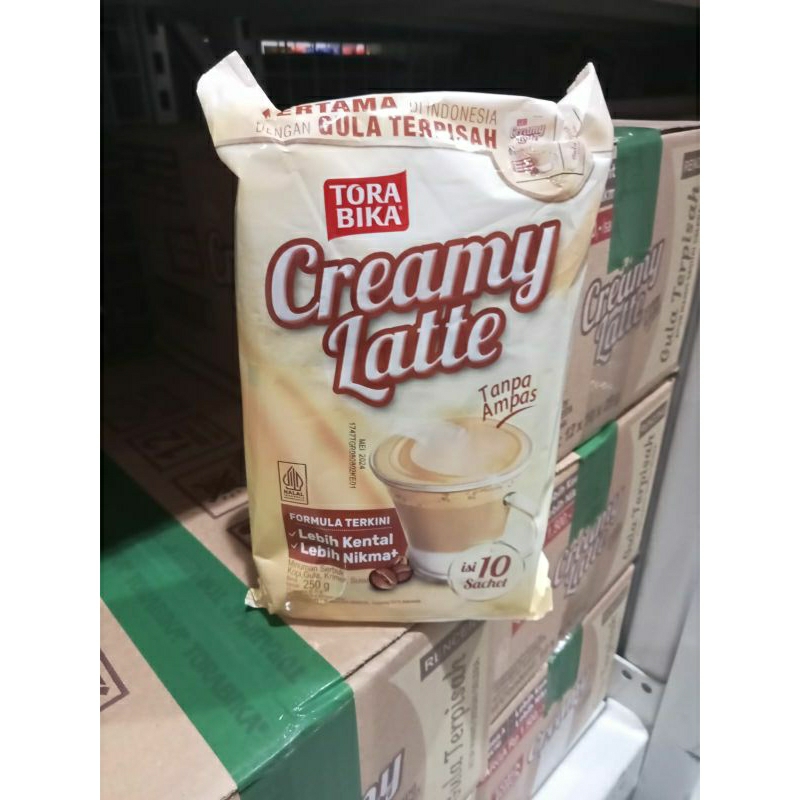 

Torabika Creamy Latte isi 10