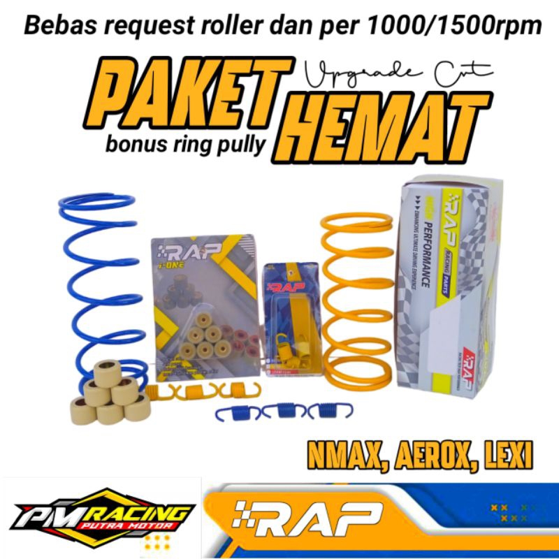 PAKET KIRIAN CVT NMAX, AEROX, LEXI / PAKET UPGRADE CVT NMAX