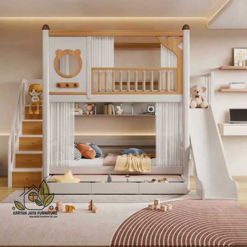 tempat tidur tingkat anak / kasur tingkat / ranjang susun