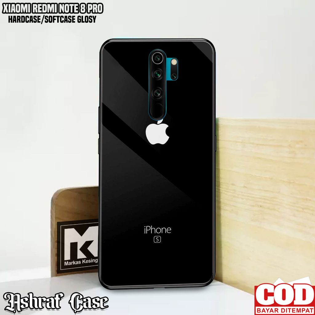 Case Xiaomi Redmi Note 8 Pro - Casing Xiaomi Redmi Note 8 Pro ( BRAND ) Softcase Glass - Silikon Xia