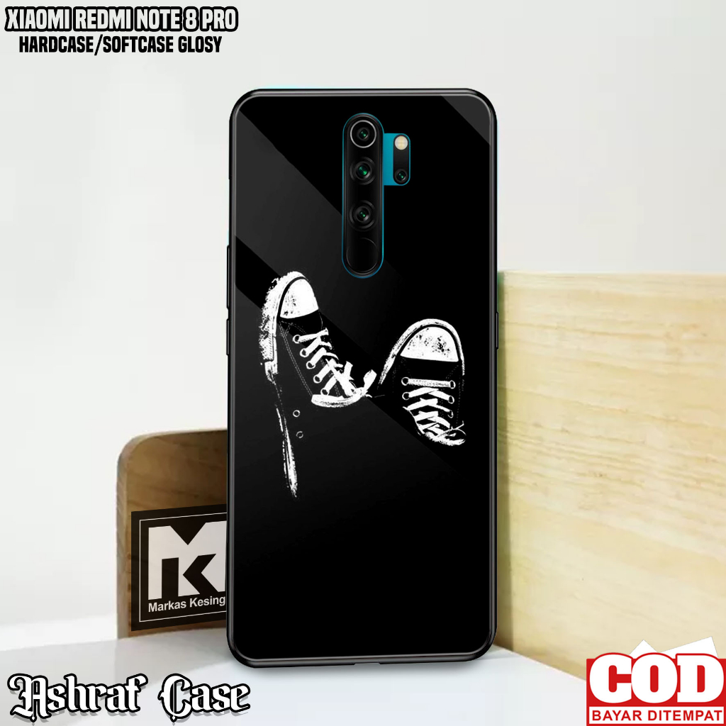 Case Xiaomi Redmi Note 8 Pro - Casing Xiaomi Redmi Note 8 Pro ( HTM ) Softcase Glass - Silikon Xiaom