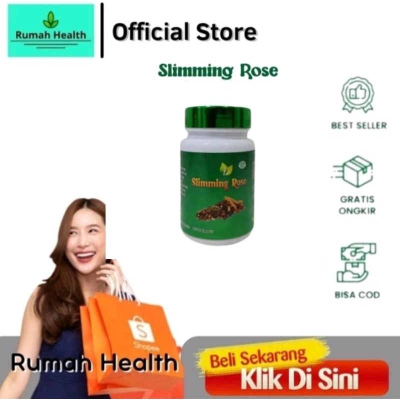 Slimming Rose by Hera  Obat Pelangsing Badan Herbal Ampuh Asli Original