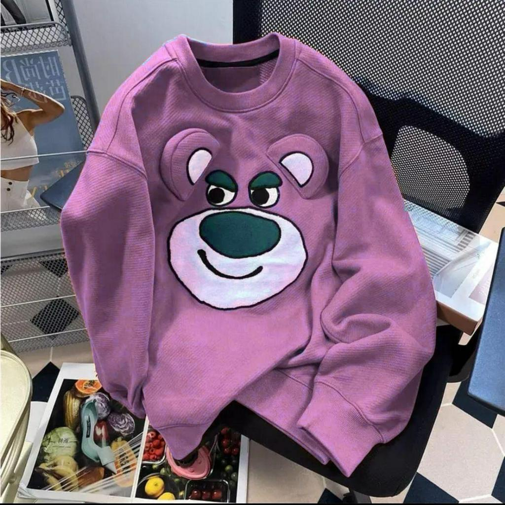 EAR LOTSO SWEATER OVERSIZE WANITA - CREWNECK SWEATER WANITA