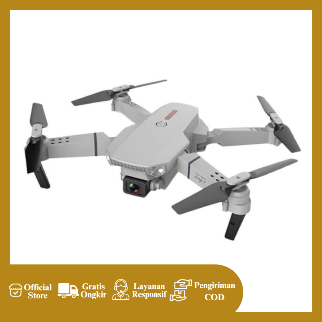 RC Drone E88 4K Camera Drone Kamera E88 Pro Dual Camera Mini Drone