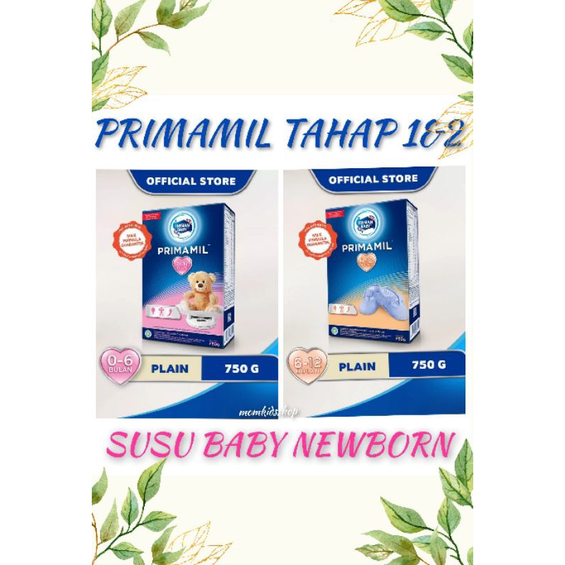 DISKON! SUSU FRISIAN BABY PRIMAMIL TAHAP 1 (0-6BULAN) TAHAP 2 (6-12BULAN) 750GRAM