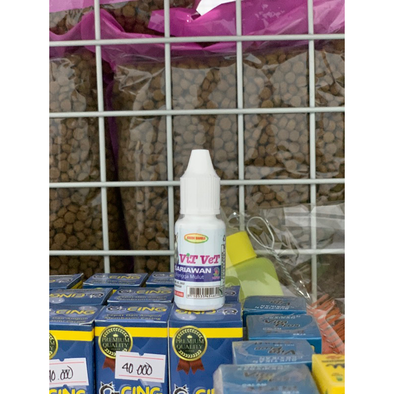 VitVet obat Sariawan Khusus Kucing dan Anjing 8ML
