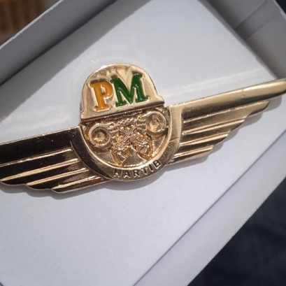 brevet pin wing lencana pm hartib polisi militer pm