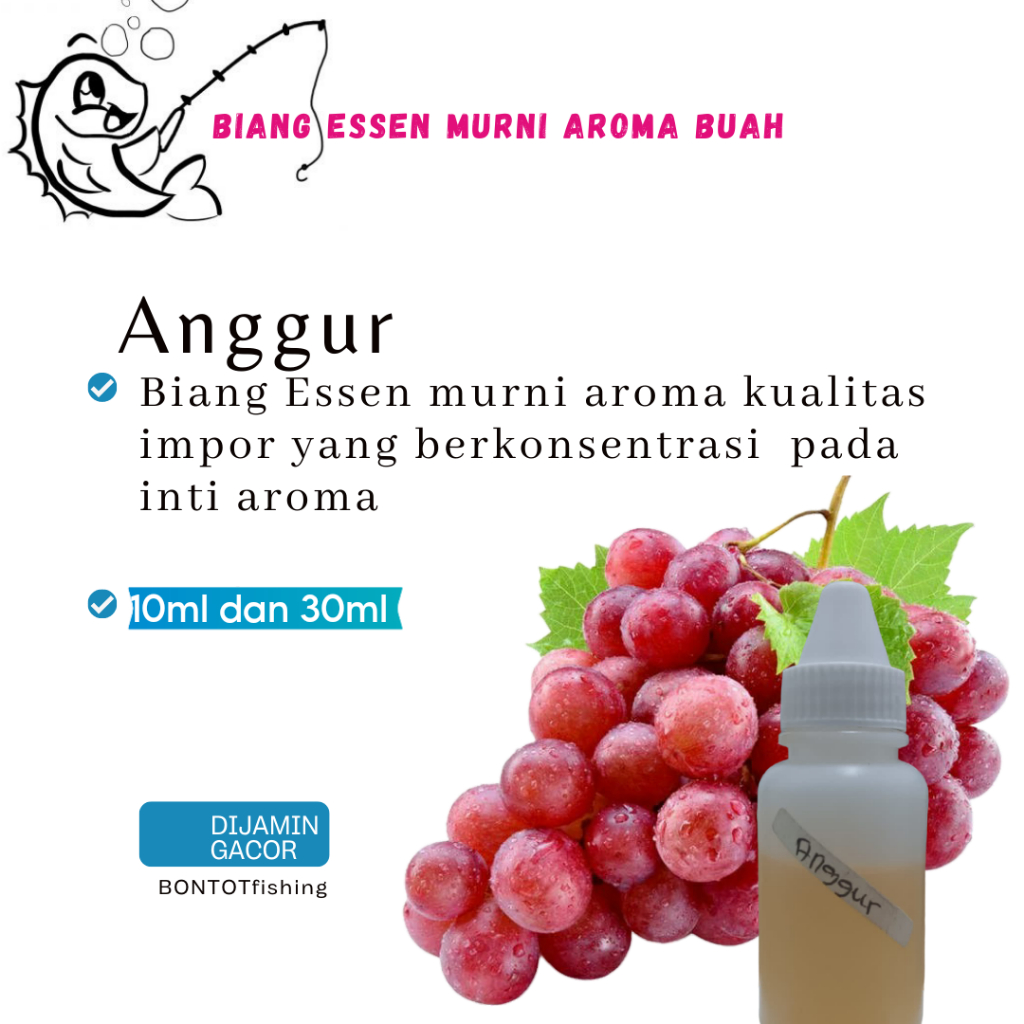 JURAGAN Essen murni biang essen anggur biang essen