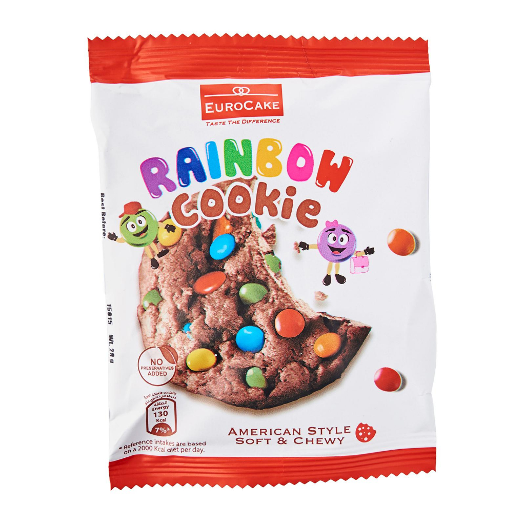 

[Jastip SG] Eurocake Rainbow Soft & Chewy Cookie (24PCS)