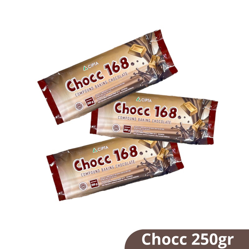 

Coklat Compound Chocc 168 / Coklat Batang 250gr