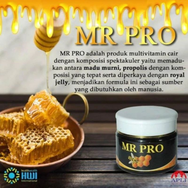

MR. PRO Madu Herbal Penambah Nafsu Makan Original HWI 100% ASLI