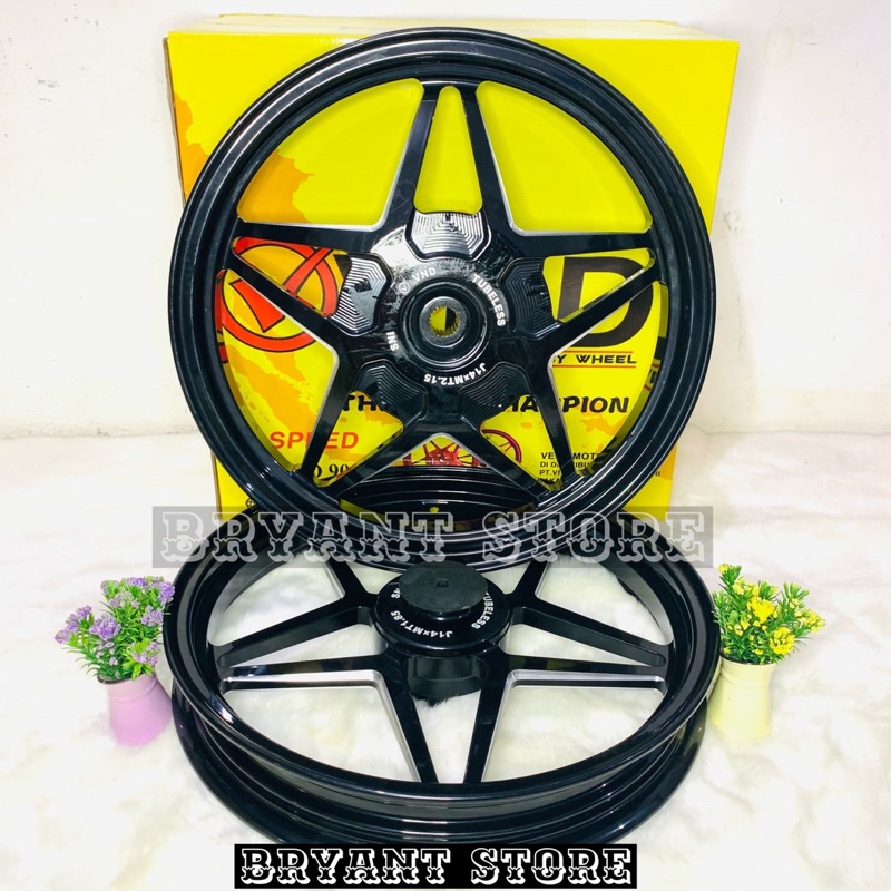 VELG VND RACING V SPEED 185x14 &amp; 215x14 - BEAT VARIO 110 SCOOPY SPACY GENIO VARIO 125 VARIO 150 VARIO110 VARIO125 VARIO150 VSPEED 185 215 RING 14