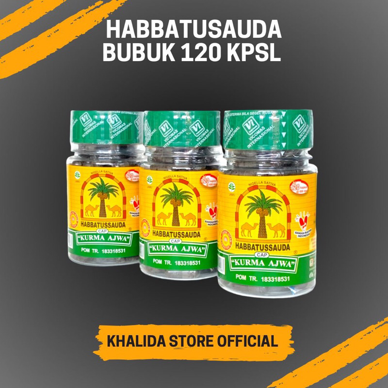 

Habbatussauda Cap Kurma Ajwa 120
