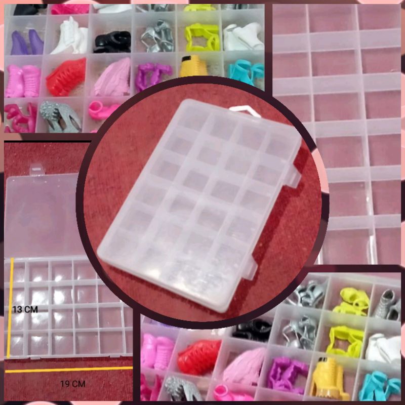 Kotak Penyimpanan Sepatu Barbie Doll Preloved