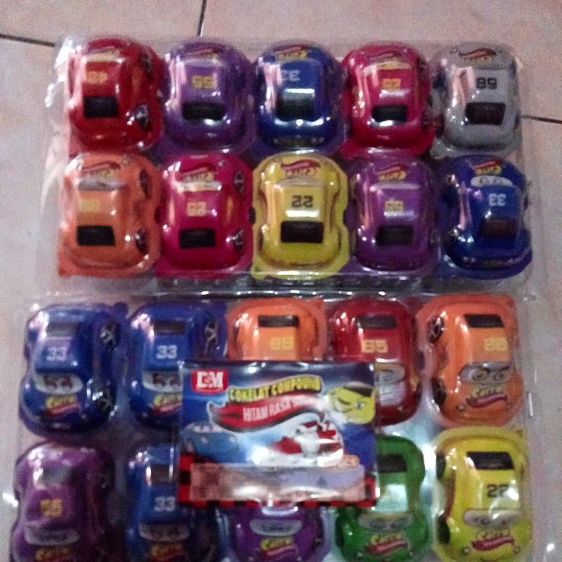 

10pcs permen coklat compoun mobil