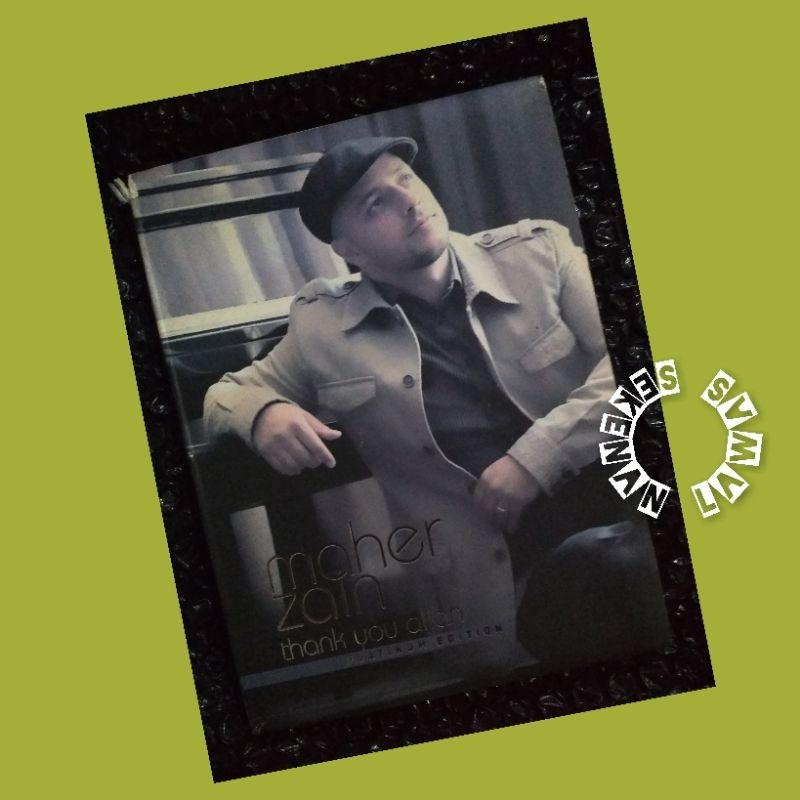 CD Maher Zain - Thank You Allah Platinum Edition /2 Disc /Cover Samping Sedikit Sobek
