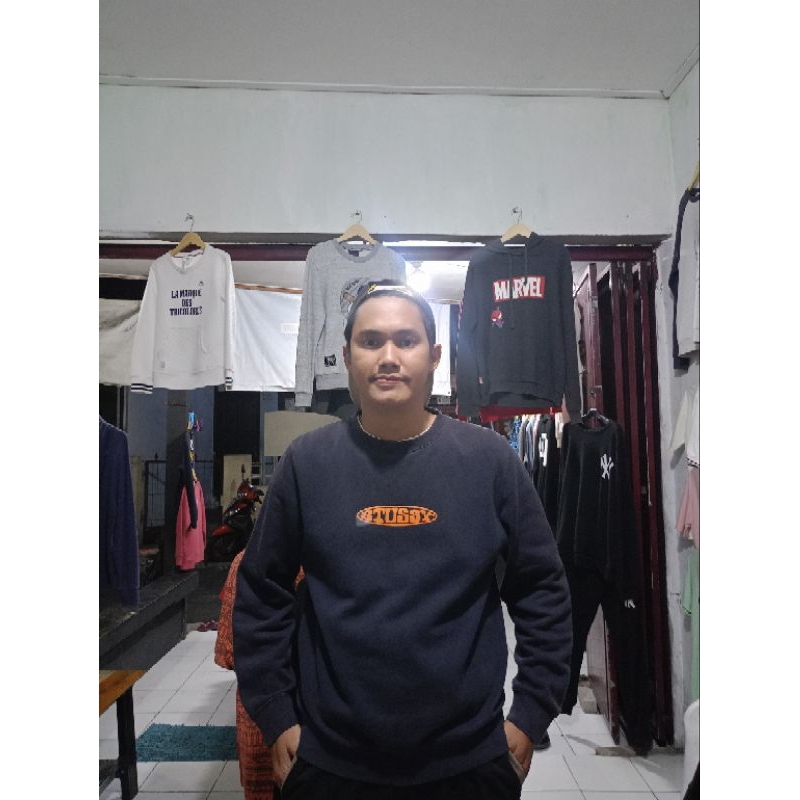 Crew Neck Stussy Crewneck Original Murah